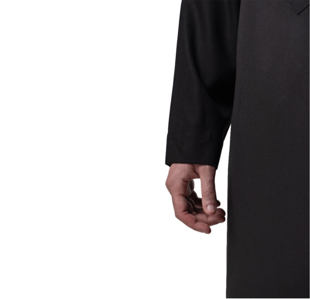 Daffah Winter Men Thobes - ثوب رجالي شتوي سادة
