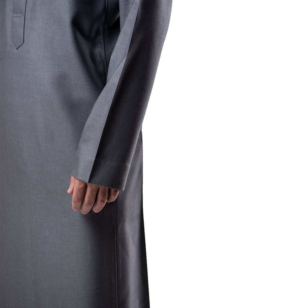 Daffah Winter Men Thobes - ثوب رجالي شتوي سادة