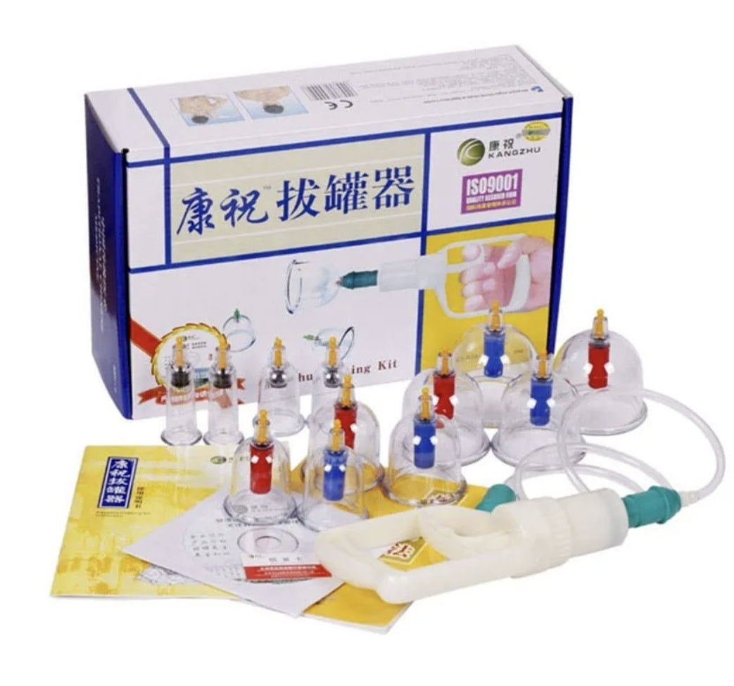 12 Piece Hijama Set (Chinese cupping)