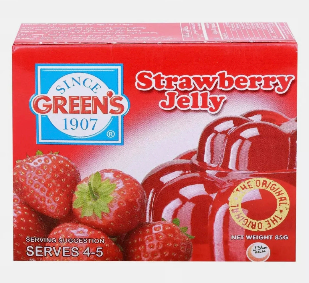 Greens Jelly Strawberry