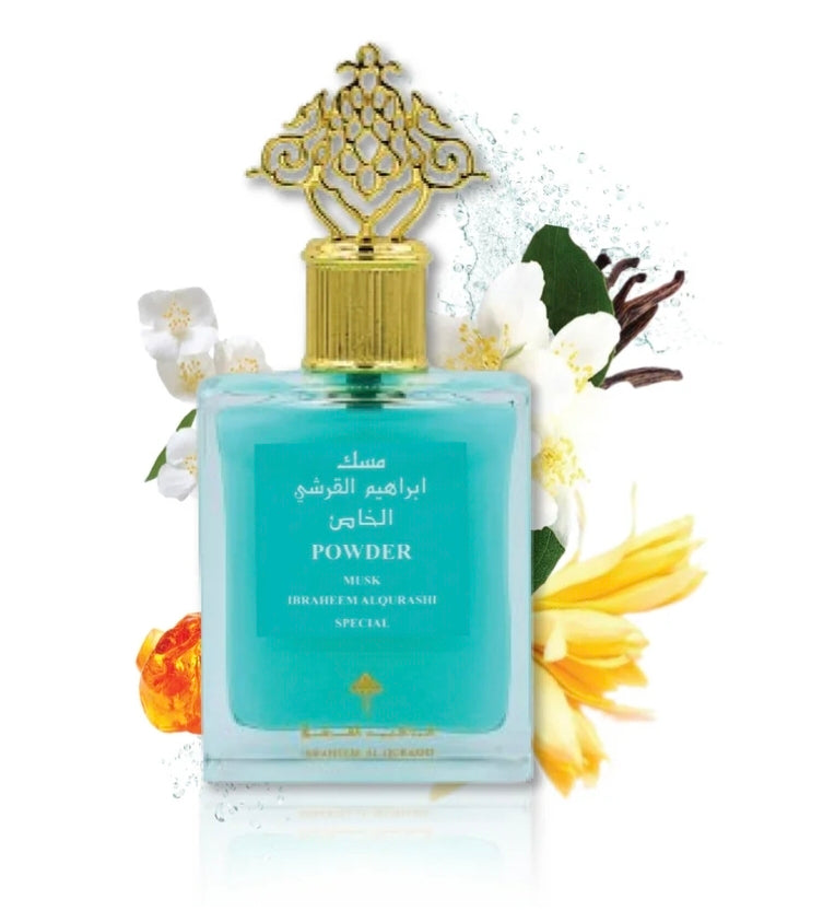 Ibrahim Al Qurashi Musk Powder - ابراهيم القرشي مسك بودر