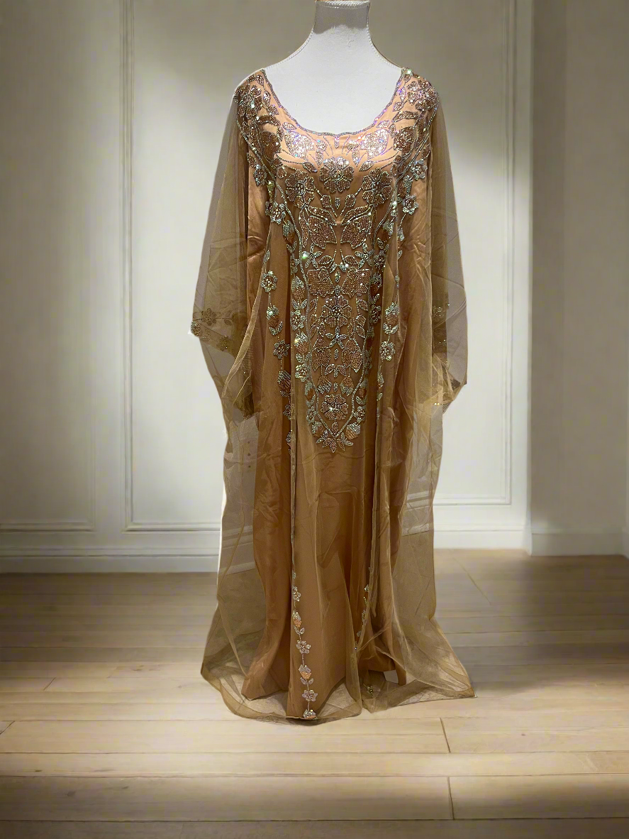 Emirati dress - دراعه إماراتية (brown)