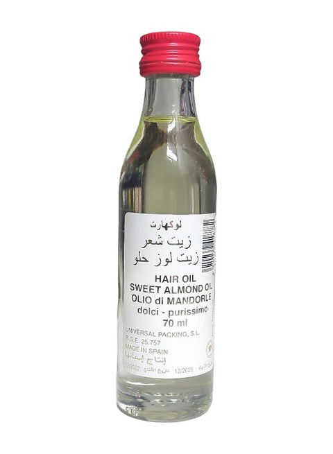 Lockhart Hair Oil Sweet Almond Oil 70ml