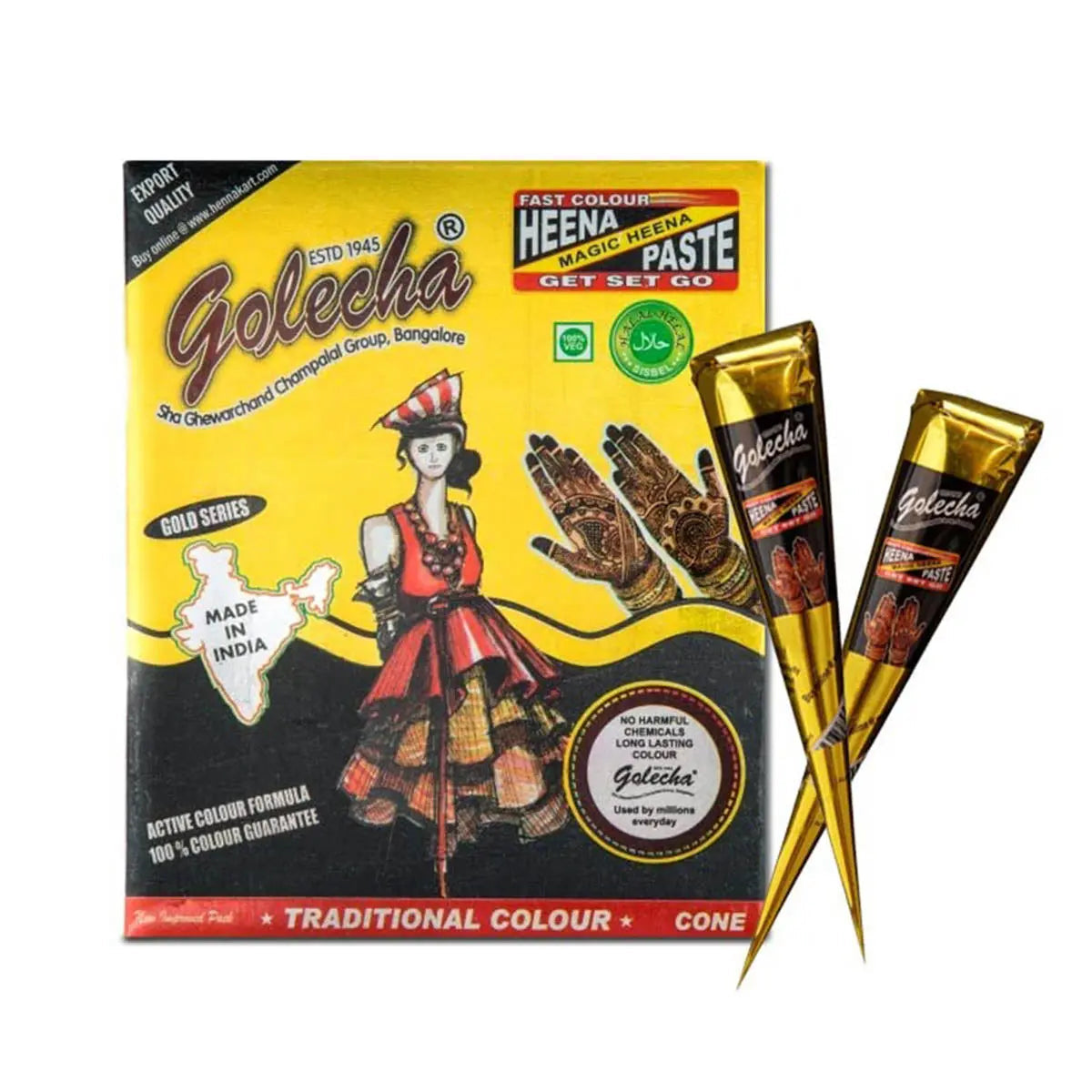 Henna Cone Black - حناء قمع اسود