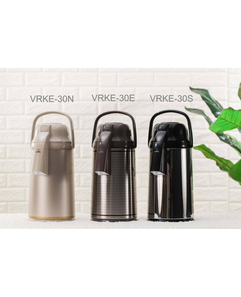 Japan Vacuum Glass AIR POT "ZOJIRUSHI" 3.0L - براد شاي ياباني