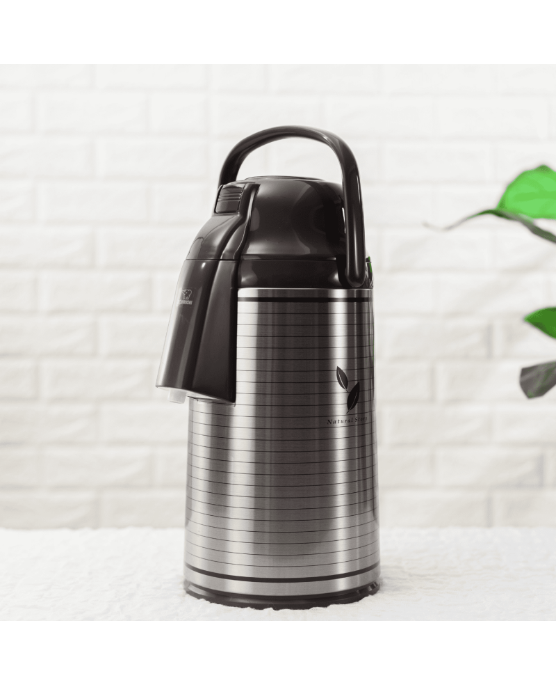 Japan Vacuum Glass AIR POT "ZOJIRUSHI" 3.0L - براد شاي ياباني