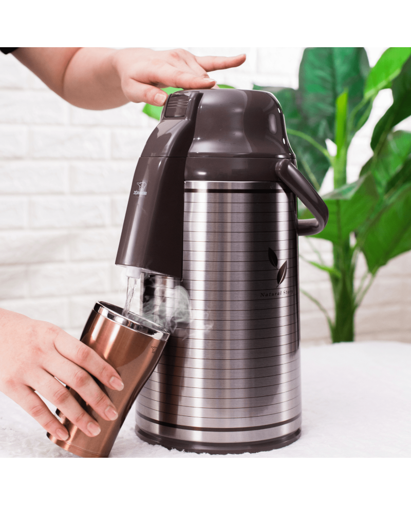 Japan Vacuum Glass AIR POT "ZOJIRUSHI" 3.0L - براد شاي ياباني