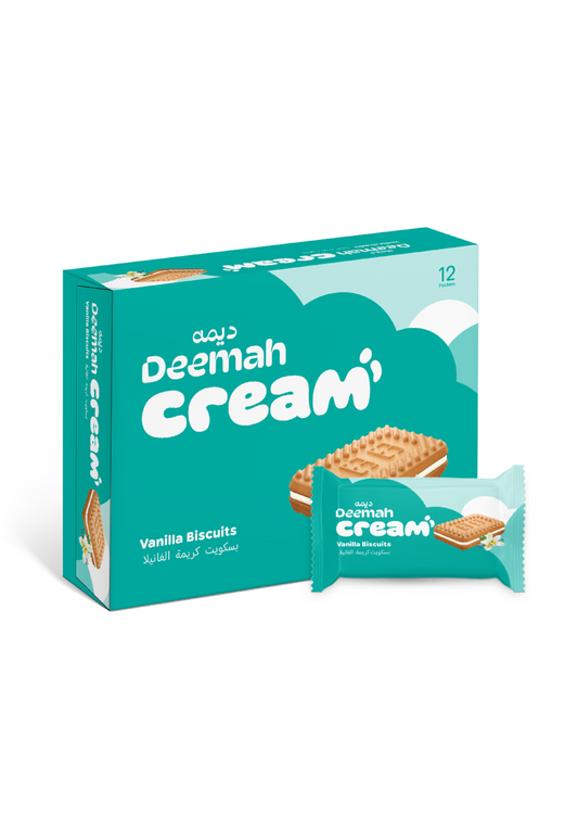 Deemah Cream Biscuit Vanilla
