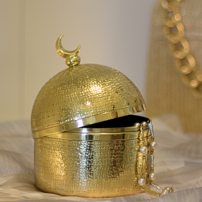 Golden Moon Dome: Textured Finish