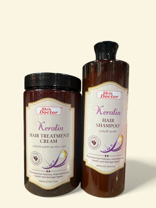 Skin Doctor Keratin Hair Treatment & Shampoo