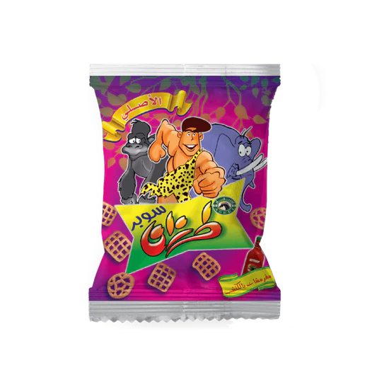 Super Tarazan chips - سوبر طرزان اليمني