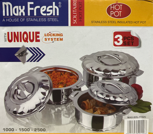Hot Pot set of 3