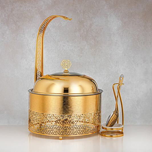 Almarjan Chafting Dish - طبق تقديم المأكولات من الماركة المرجان