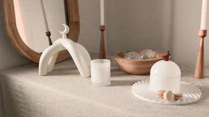 Glass Moon Dome Jar - Fullmoon