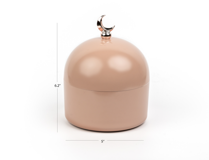Moon Dome Jar - Terracotta Rose