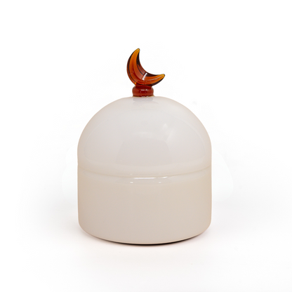 Glass Moon Dome Jar - Fullmoon