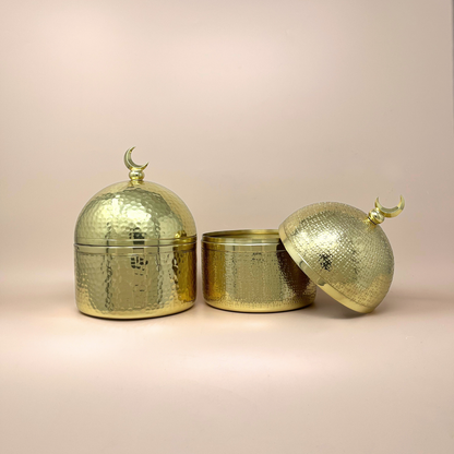 Golden Moon Dome: Hammered Finish