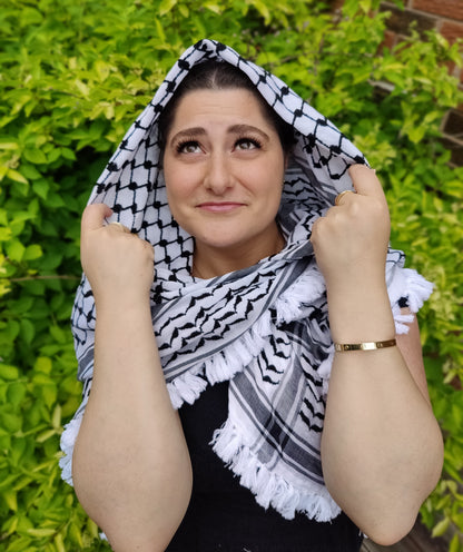 Royal Kufiya (Keffiyeh) | Handmade Tassels