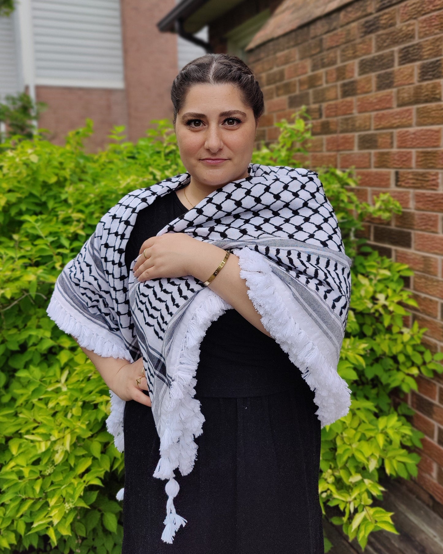 Royal Kufiya (Keffiyeh) | Handmade Tassels