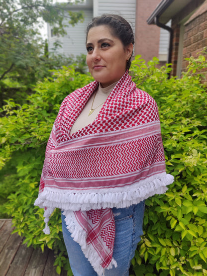 Royal Shemagh (Keffiyeh) | Handmade Tassels