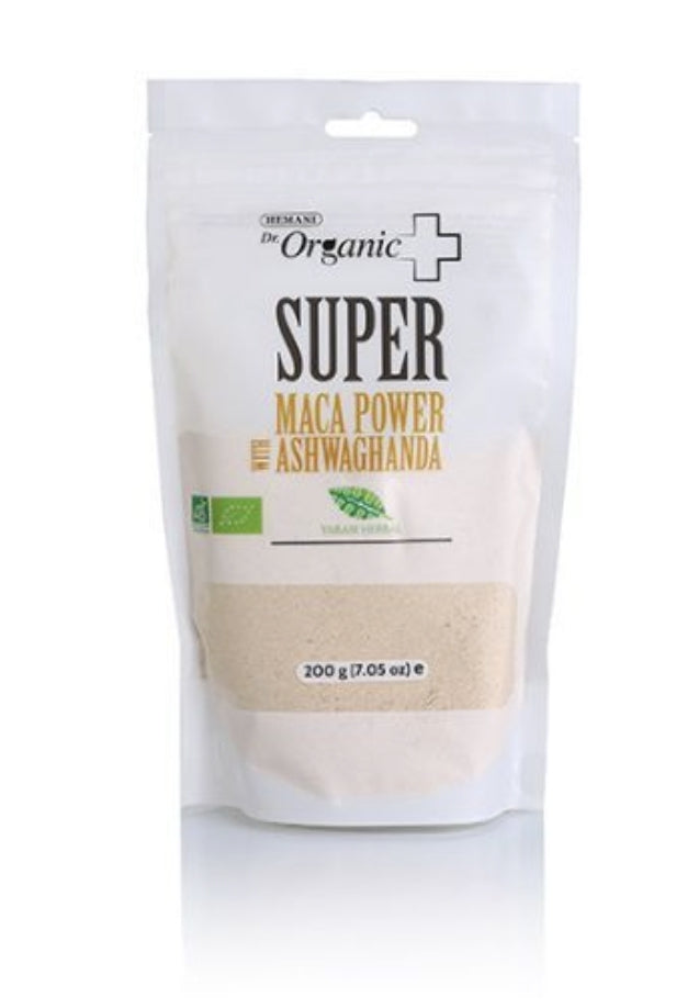 Dr, Organic Super Maca Powder With Ashwagandha 200gm