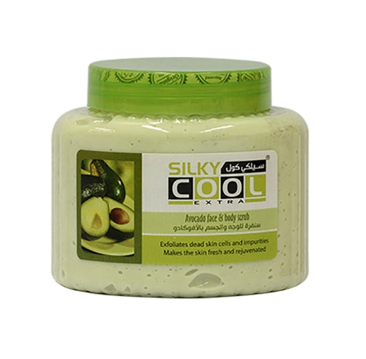 Silky Cool Avocado Face & Body Scrub