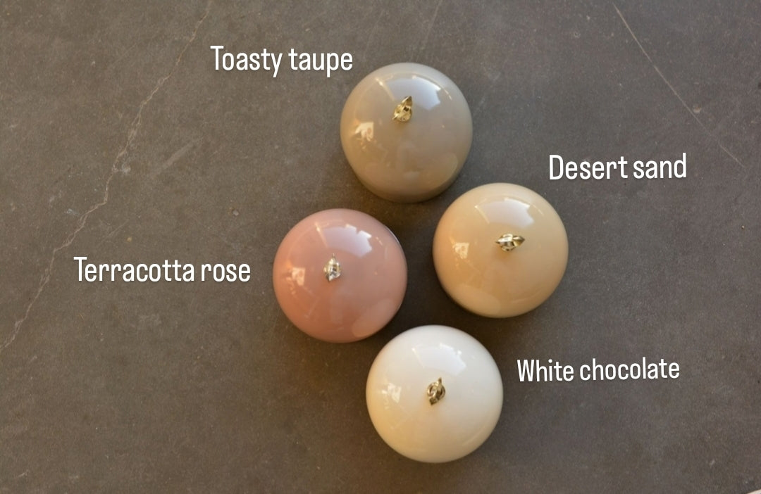 Moon Dome Jar - Terracotta Rose