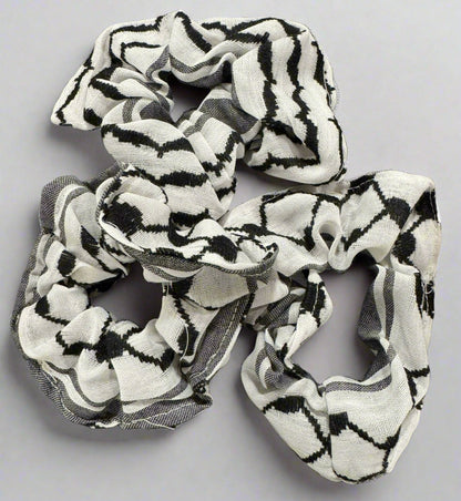 Kufiya Scrunchie - Classic | Palestinian Hair Ties