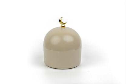 Moon Dome Jar - Toasty Taupe