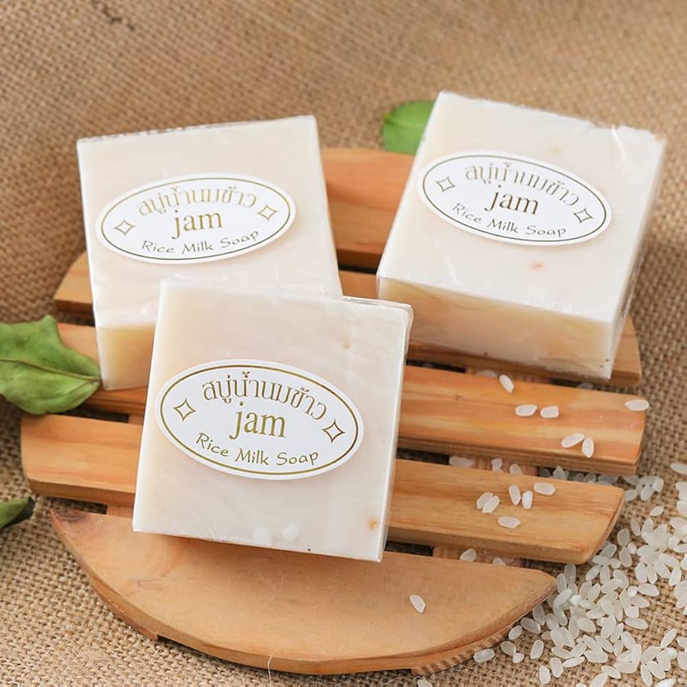 Jam Rice Milk Soap
