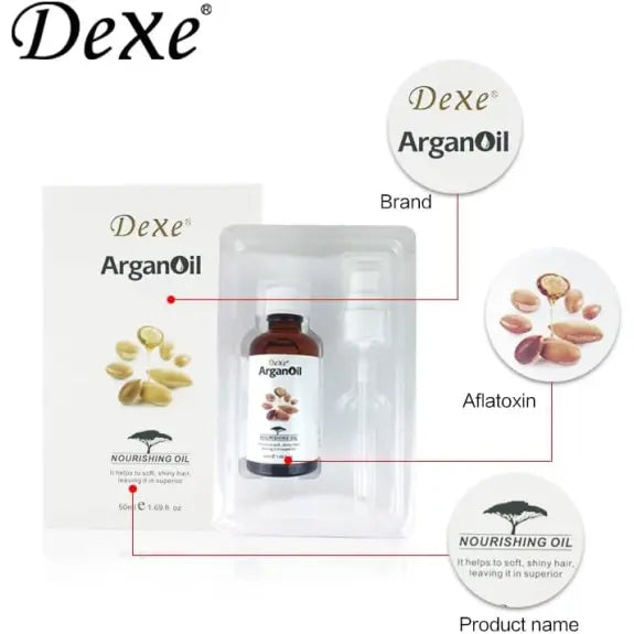 Dexe Hair Care  Pure Natural Morocco Argan Oil