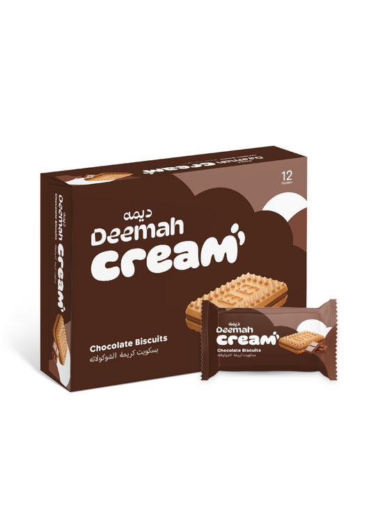 Deemah Cream Biscuit Chocolate