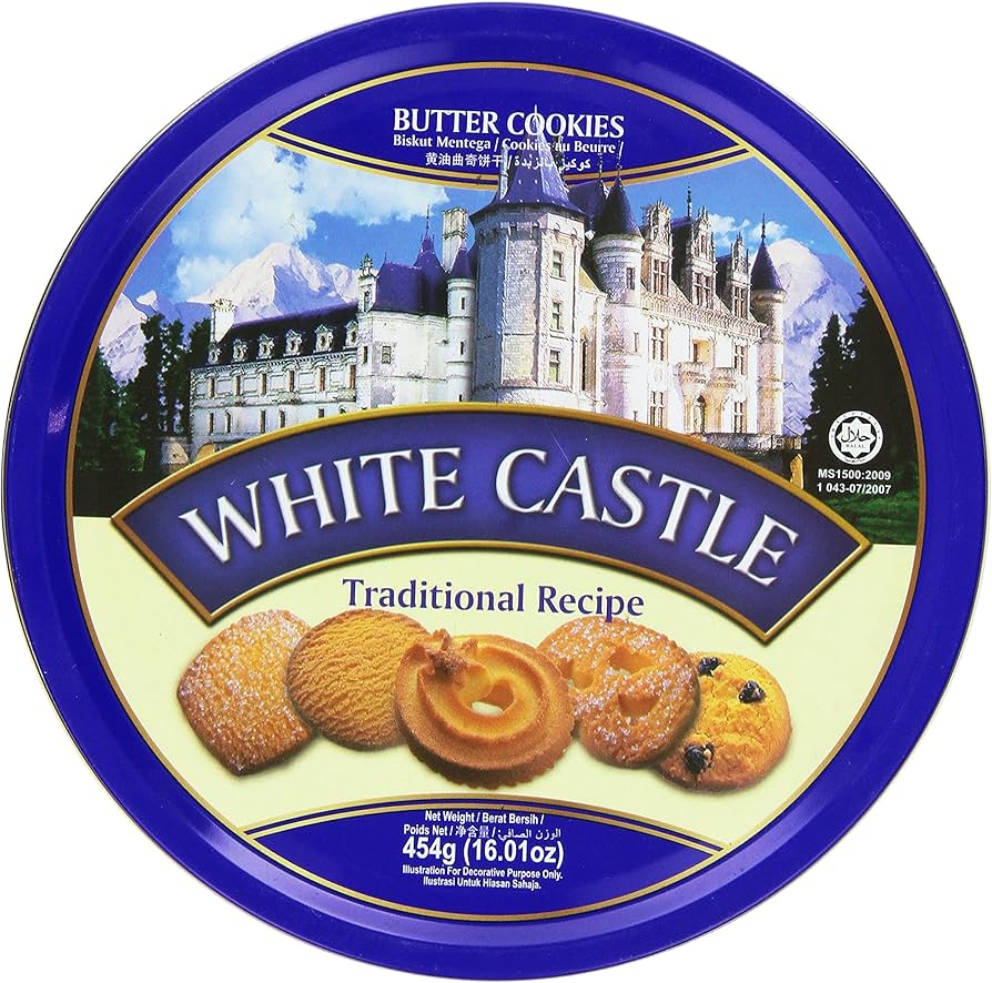 White Castle Butter Cookies 454g