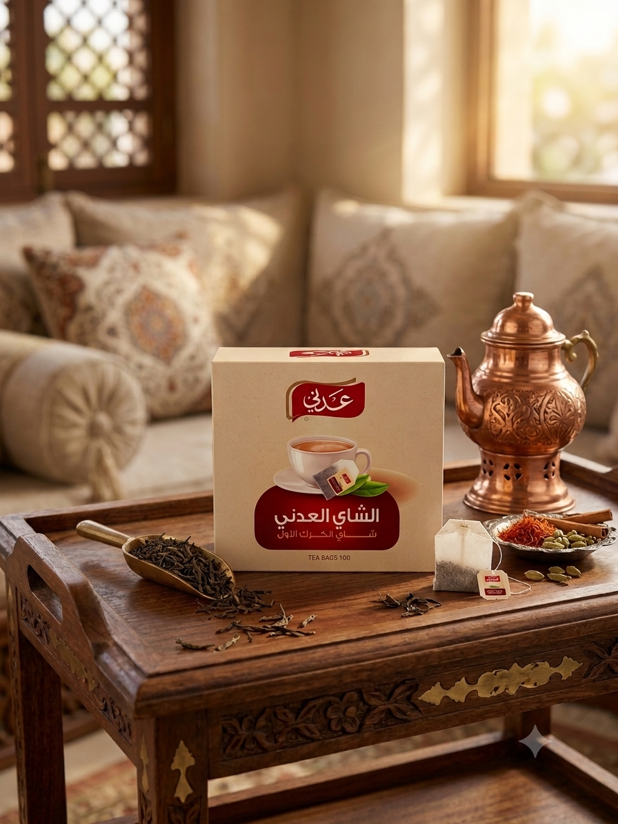 شاي عدني اكياس